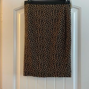 Animal print skirt, rd international